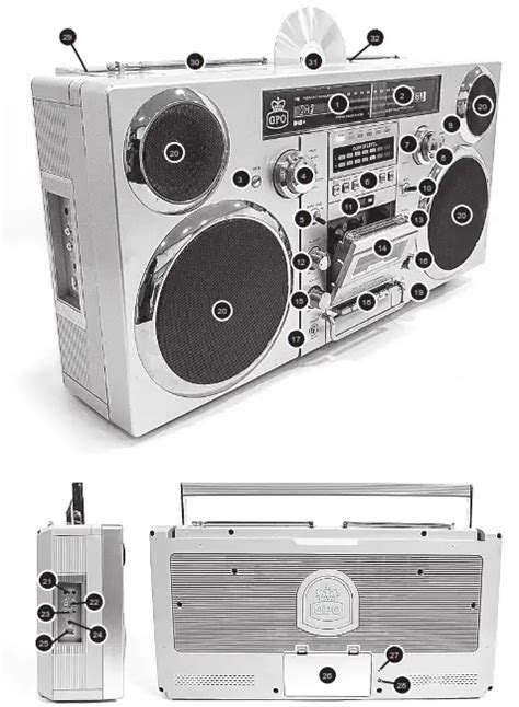 gpo brooklyn boombox ysl|brooklyn boombox manual.